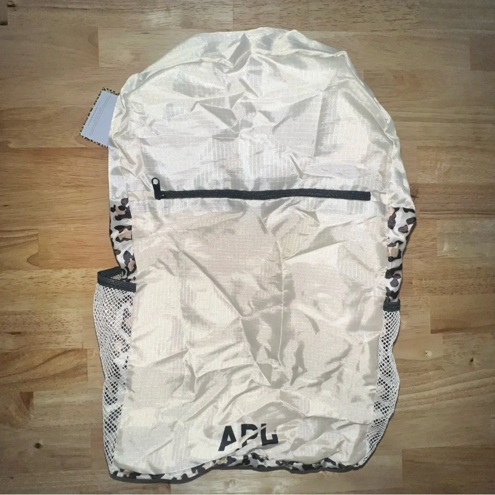 APL All-Purpose Packable Backpack with Leopard Trim - Versatile & Lightweight